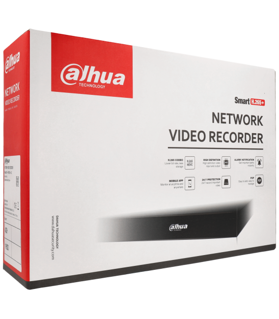DAHUA ip recorder of 8 channel and 12 mpx resolution