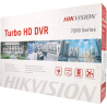 HIKVISION PRO 5 in 1 (hd-cvi, hd-tvi, ahd, analog and ip) recorder of 4 channel and 8 mpx maximum resolution