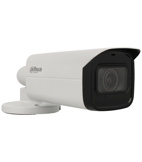 DAHUA bullet ip camera of 8 megapíxeles and optical zoom lens