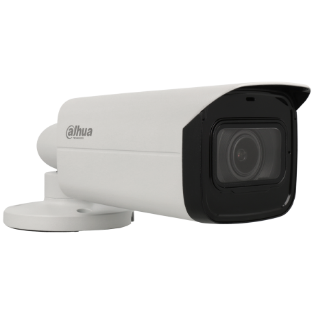 DAHUA bullet ip camera of 8 megapíxeles and optical zoom lens