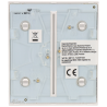 AJAX double central switch panel