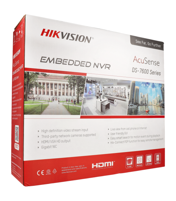 HIKVISION PRO ip recorder of 16 channel and 32 mpx resolution