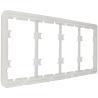 AJAX frame for 4 switches