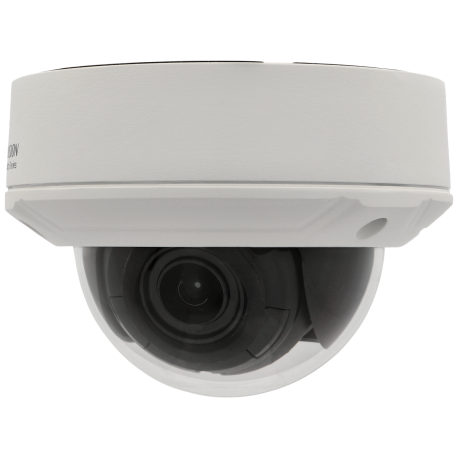 Minidome ip camera of 4 megapixels and optical zoom lens