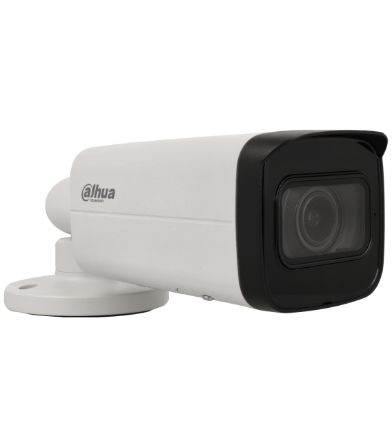 DAHUA bullet ip camera of 8 megapíxeles and optical zoom lens