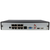 DAHUA ip recorder of 8 channel and 12 mpx resolution with 8 PoE ports