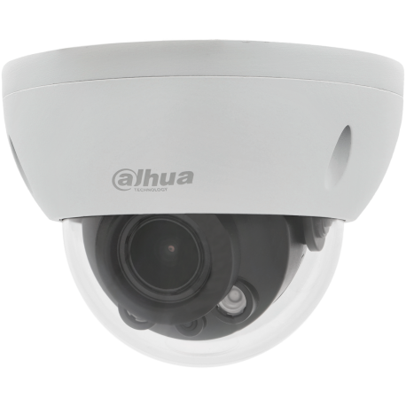 Minidome ip camera of 4 megapixels and optical zoom lens