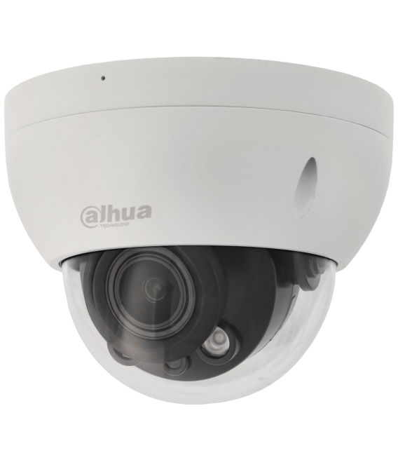 DETNOV minidome ip camera of 8 megapíxeles and optical zoom lens