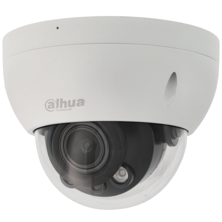 DAHUA minidome ip camera of 8 megapíxeles and optical zoom lens