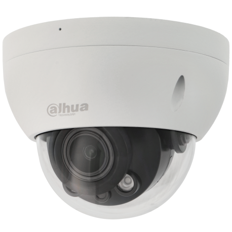 Minidome ip camera of 2 megapixels and optical zoom lens