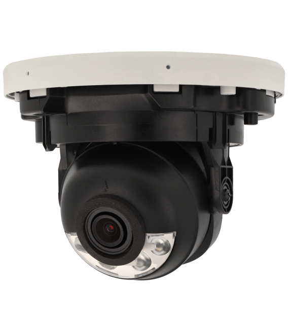 HIKVISION minidome ip camera of 8 megapíxeles and fix lens