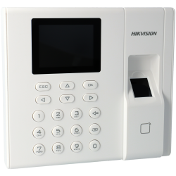 time and attendance control indoor with card, keyboard and fingerprint type mifare 13.56mhz