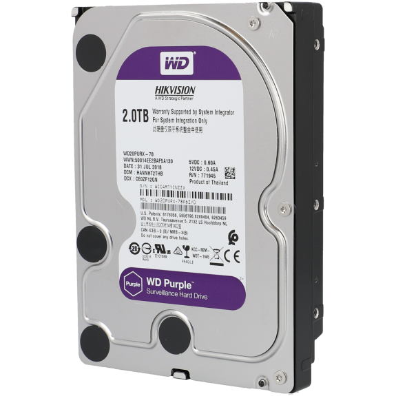 Purple Hard disk 2 tb