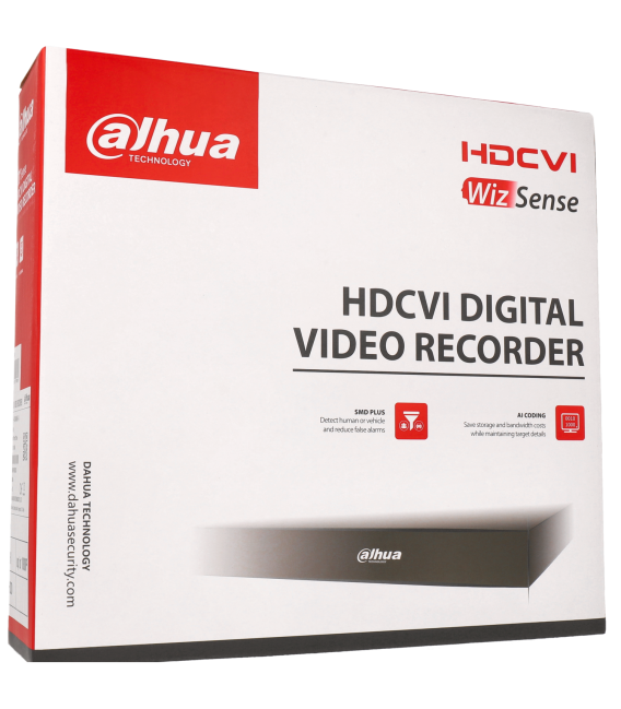 DAHUA 5 in 1 (hd-cvi, hd-tvi, ahd, analog and ip) recorder of 16 channel and 1 mpx maximum resolution