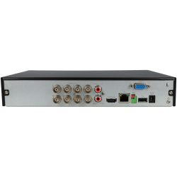 DAHUA 5 in 1 (hd-cvi, hd-tvi, ahd, analog and ip) recorder of 8 channel and 2 mpx maximum resolution