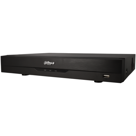 DAHUA 5 in 1 (hd-cvi, hd-tvi, ahd, analog and ip) recorder of 16 channel and 8 mpx maximum resolution