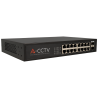  18 ports switch with 16 PoE ports